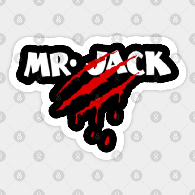 Terrible dinner with mr Jack Sticker by Mr.Jack